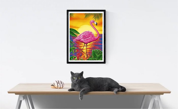 Flamingo Art Wall Art Prints